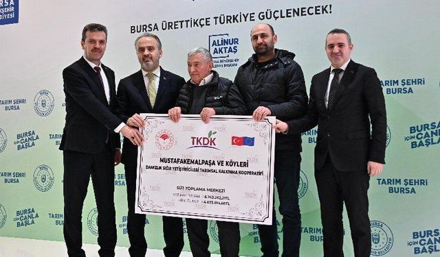 Bursa Büyükşehir'den tarıma tam destek