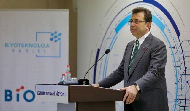 Ekrem İmamoğlu: 'Kentin Sanayi Vizyonu' toplantısında konuştu