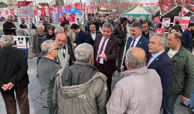 Kazım Yücel: " Vatandaşlar İYİ'leri bekliyor."