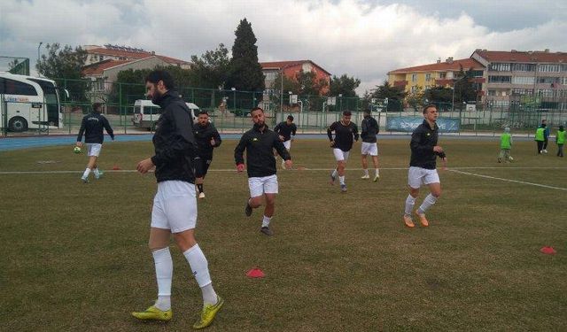 Keşanspor, Yuvacıkspor maçının hazırlıklarını sürdürüyor