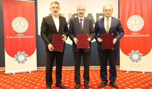 MÜSİAD Bursa’dan mesleki eğitime destek