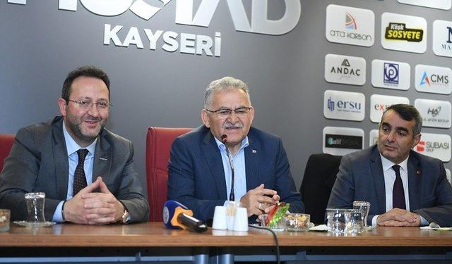 MÜSİAD Kayseri Başkan Büyükkılıç'ı ağırladı