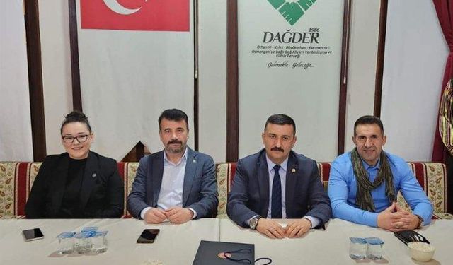 Türkoğlu ve Özeller Dağder’i ziyaret etti