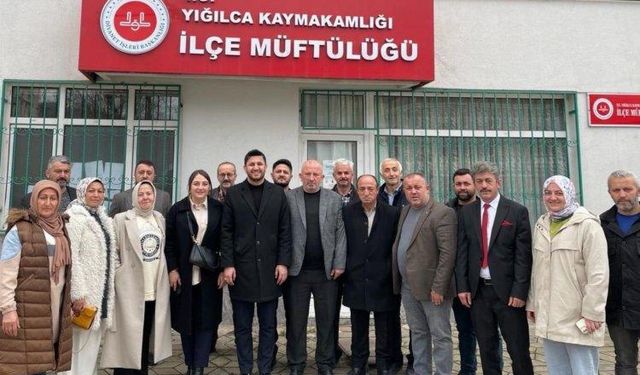 Yığılca'da AK Parti İGM adayları sahada 