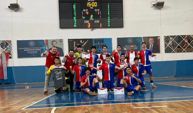Yükseliş Koleji Futsal Takımı, Türkiye Şampiyonası’nda!