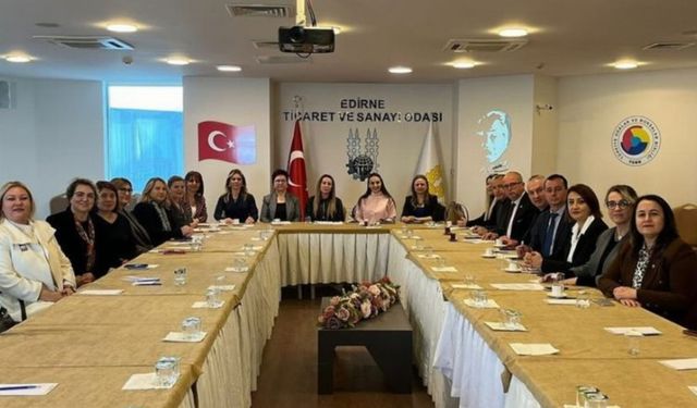 TOBB Edirne Kadın Girişimciler Kurulu'nda aylık planlama