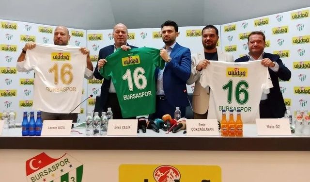 Bursaspor'un forma sırt sponsoru belli oldu