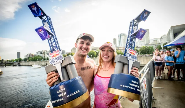 Red Bull Cliff Diving Kanada etabında zafer Heslop ve Carlson’ın oldu