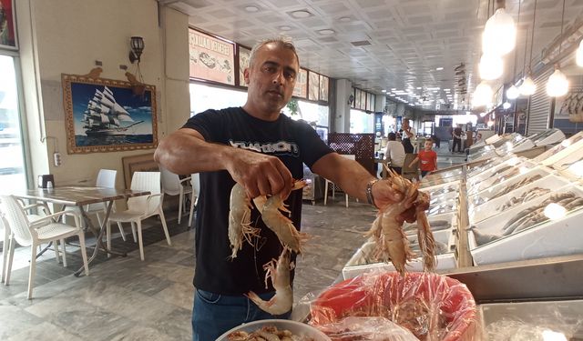 İskenderun'da tezgahlar balıkla doldu…