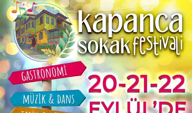 İzmit Belediyesi Kapanca Sokak Festivali başlıyor