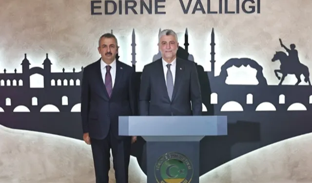 Bakan Bolat'tan Edirne Valiliği'ne ziyaret