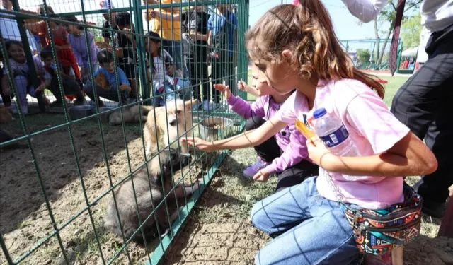 İnegöl'de hayvanları koruma gününe renkli kutlama