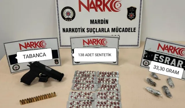 Mardin'de zehir tacirlerine yönelik operasyon: 6 şahıs yakalandı