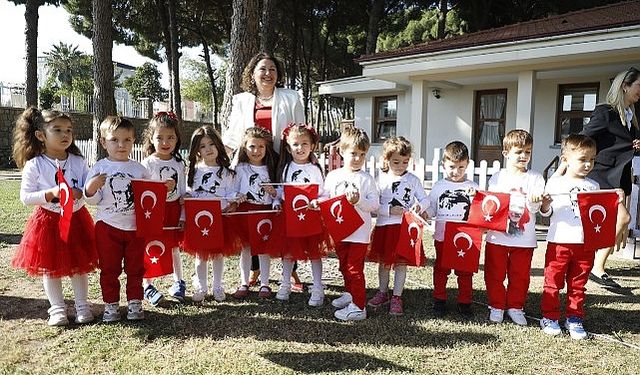 Aydın Büyükşehir Belediyesi Çocuk Gelişim Merkezleri’ni 29 Ekim Coşkusu Sardı