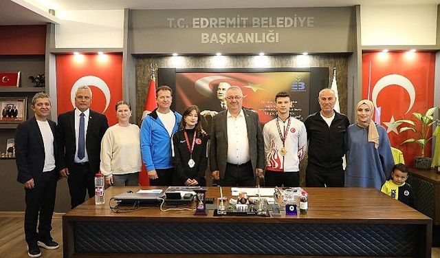 Edremit Belediyesi sporcuları Türkiye şampiyonu oldu