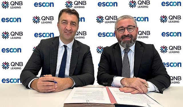 QNB Leasing ve ESCON Enerji İş Birliği Protokolü İmzaladı