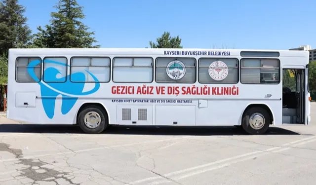 Kayseri Büyükşehir'den gezici ağız sağlığı hizmeti