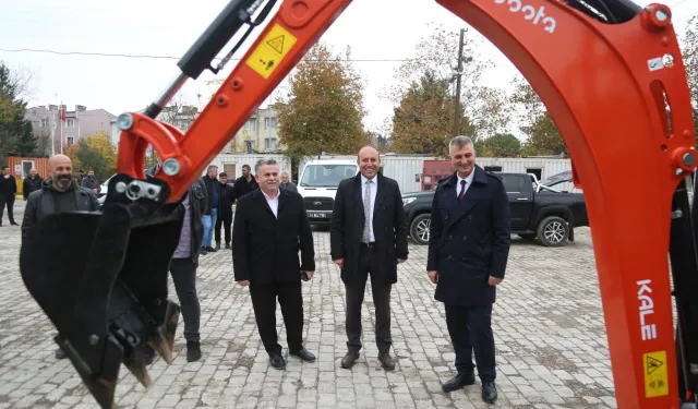 Kocaeli Gölcük'ün makine parkuruna 3 yeni takviye