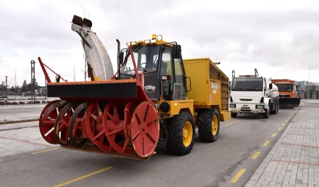 Konya Selçuklu'da kış hazırlığı tamamlandı