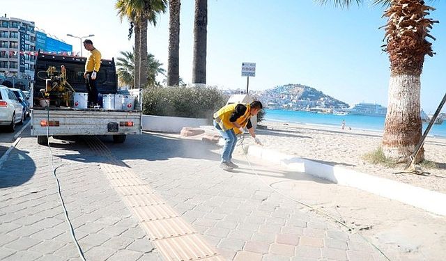 Başkan Çerçioğlu'nun çalışmaları ile Kuşadası daha modern bir kent haline geliyor