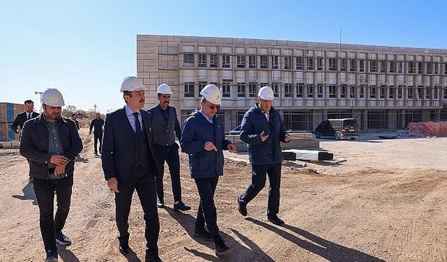 Başkan Pekyatırmacı: “ Güzel Sanatlar Lisemiz tüm donanımıyla Türkiye’ye örnek teşkil edecek”