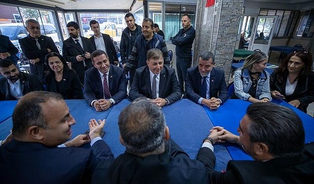 Başkan Tugay Atatürk için düzenlenen hayır yemeğine katıldı  