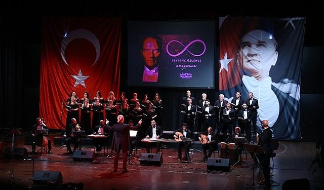 Büyük Önder Atatürk, sevdiği şarkılarla 'HASRET'le anıldı