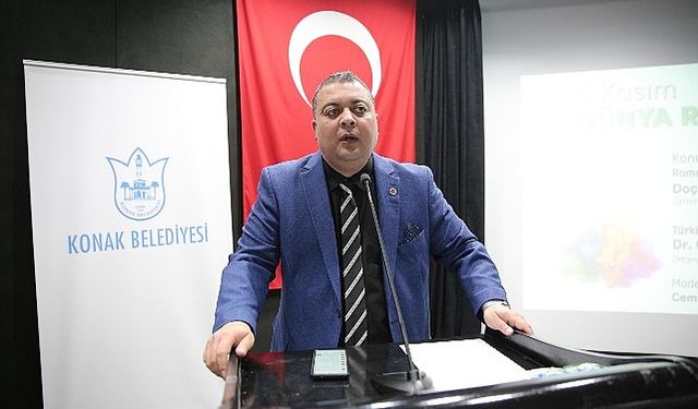 Dünya Roman Dili Günü Konak’ta kutlandı