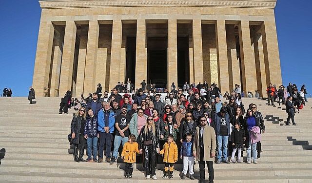 Engelsiz Yaşam Merkezi Kursiyerleri Ata'nın Huzuruna Çıktı