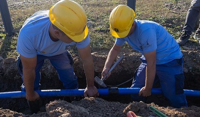 İZSU’dan Menderes'in 6 mahallesine 25 milyon liralık içme suyu yatırımı