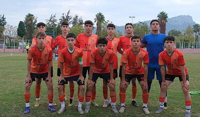 Kemer Belediye Spor U16’dan gollü galibiyet