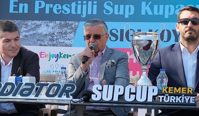 Kemer’de Sup Kupası Yarışları başlıyor