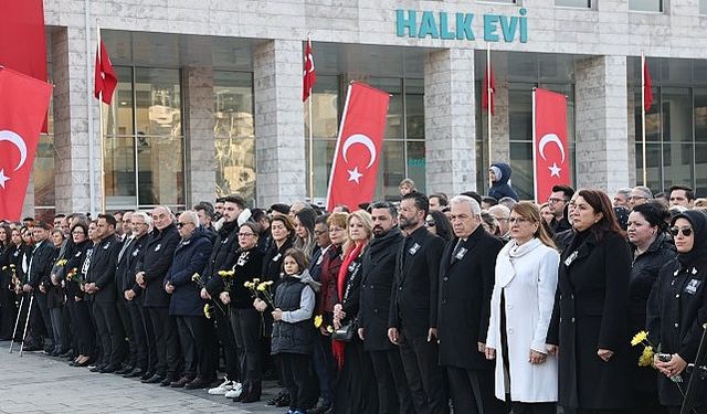 Nilüfer’de Ulu Önder Atatürk özlemle anıldı  