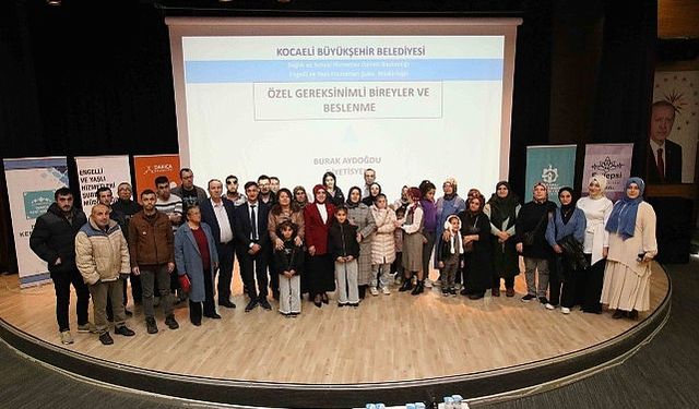 Özel gereksinimli bireylere özel beslenme semineri