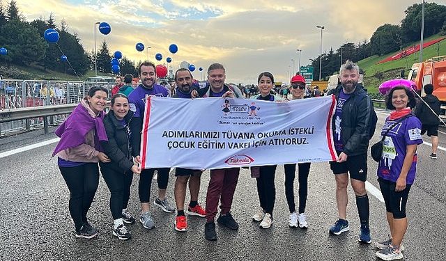 Takeda Türkiye, İstanbul Maratonu’nda TOÇEV İçin Koştu