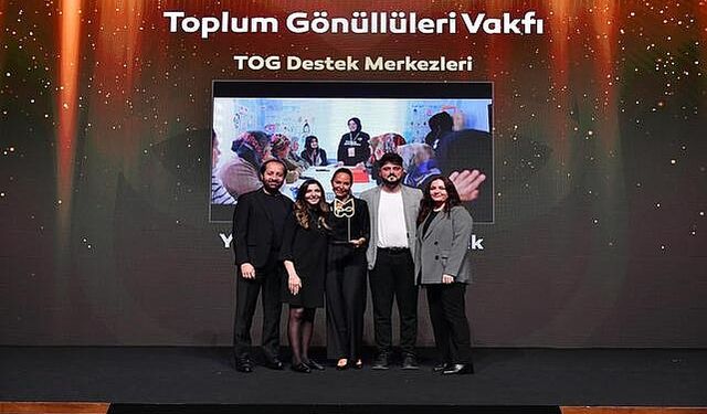 Toplum Gönüllüleri Vakfı'na Felis Ödülü!