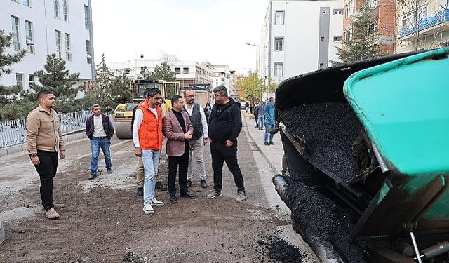 Yeni Mahalle Gürbüz Sokak’a sıcak asfalt serildi