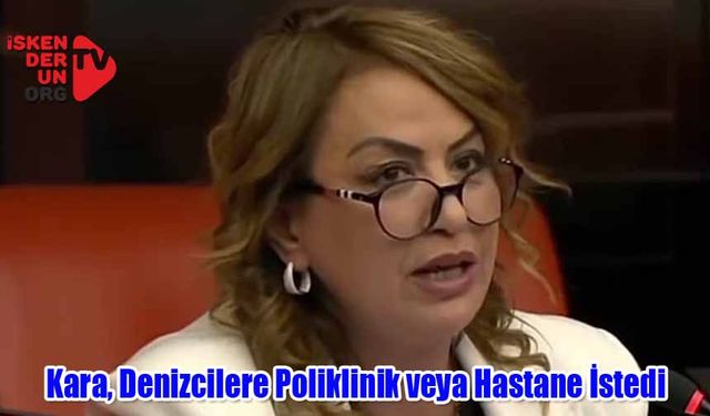 Belen ve Arsuz Hastanelerine Destek İstedi