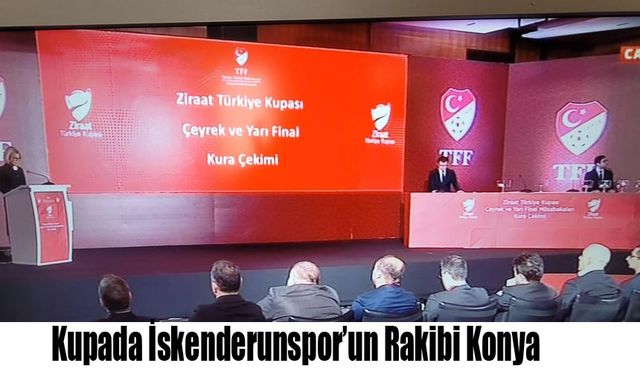 Kupada İskenderun'un Rakibi Konya