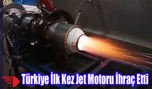İlk Jet Motor Brezilya’ya Satıldı