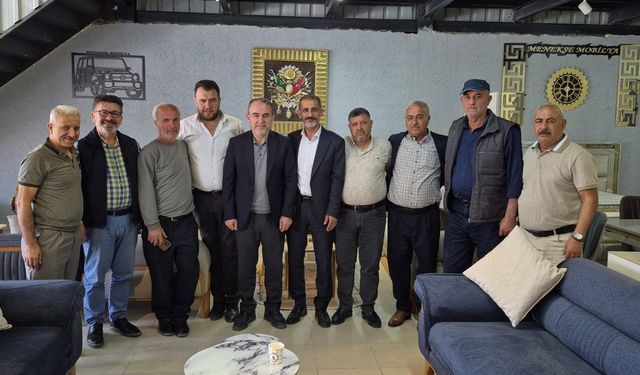 Sadullah Ergin, Antakya’da Vatandaşlarla Buluştu…