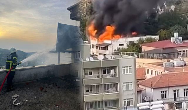 Belen’de Yangın