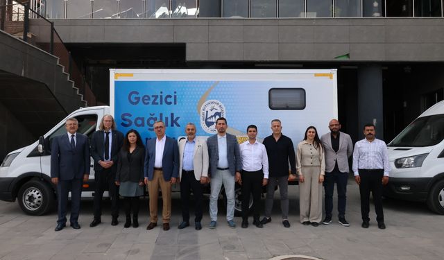 Hatay’a Gezici Sağlık Aracı