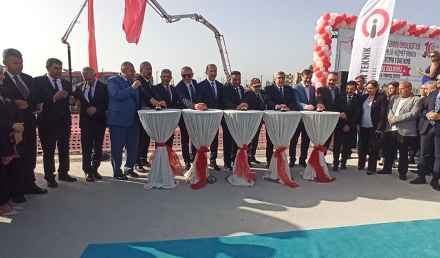 İSTE Teknik Birimler Binası’nın Temeli Atıldı