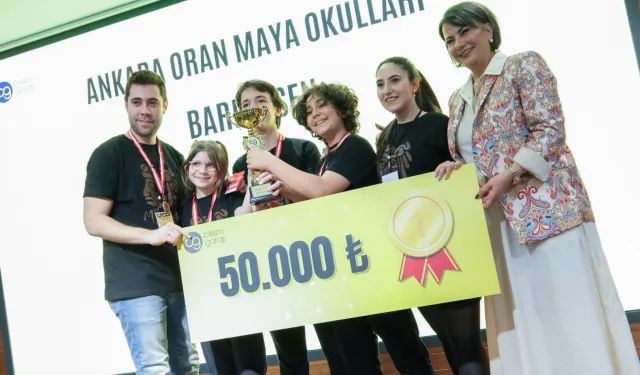 Genç mucitler sahneye çıktı