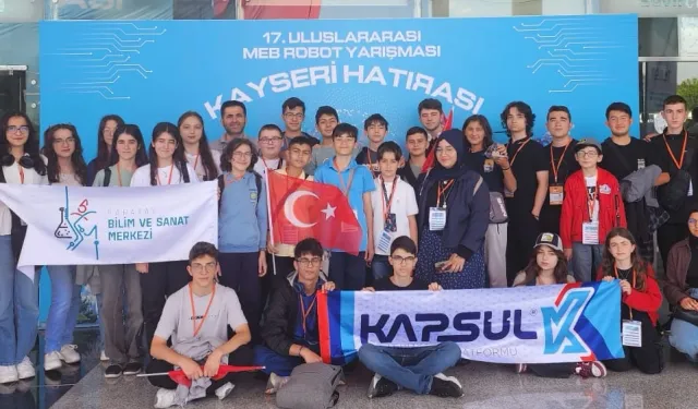 Konya'da MEB Robot Yarışması’nda 6 derece birden