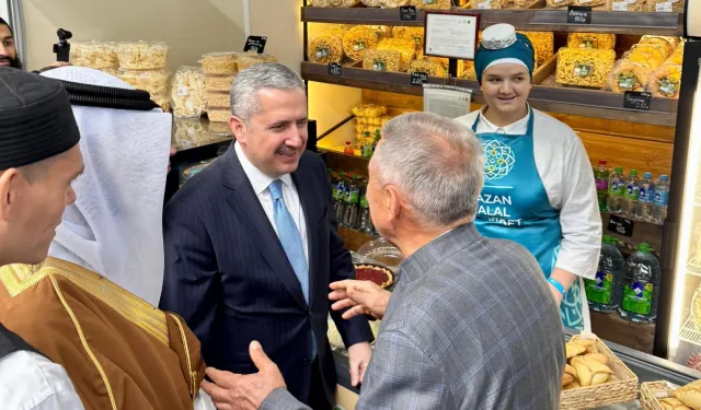 Ticaret Bakan Yardımcısı, Kazan Helal Market Fuarı'nda