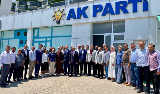 Denizli Milletvekili Şahin Tin'den Mudanya'da teşkilat çalışması