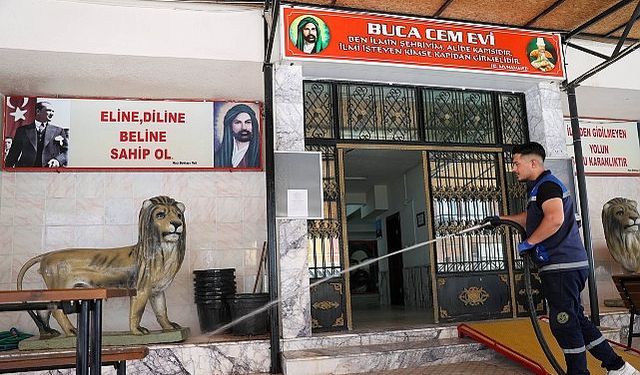 Buca’da bayram öncesi temizlik seferberliği