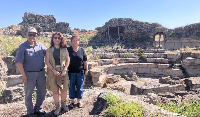 İSSOS’da ‘Takvim Mozaiği’ kazılarına devam…